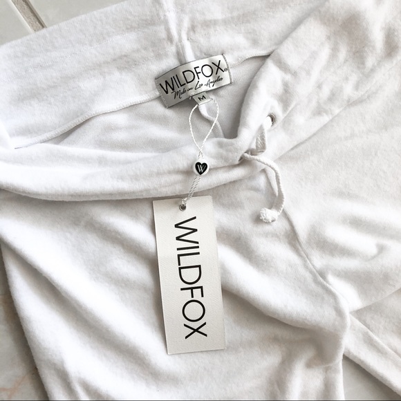 Wildfox Stars and Stripes White Joggers - Picture 6 of 10